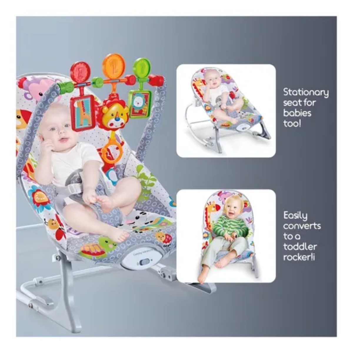 Miniatura 2 de Silla Mecedora Vibradora Musical